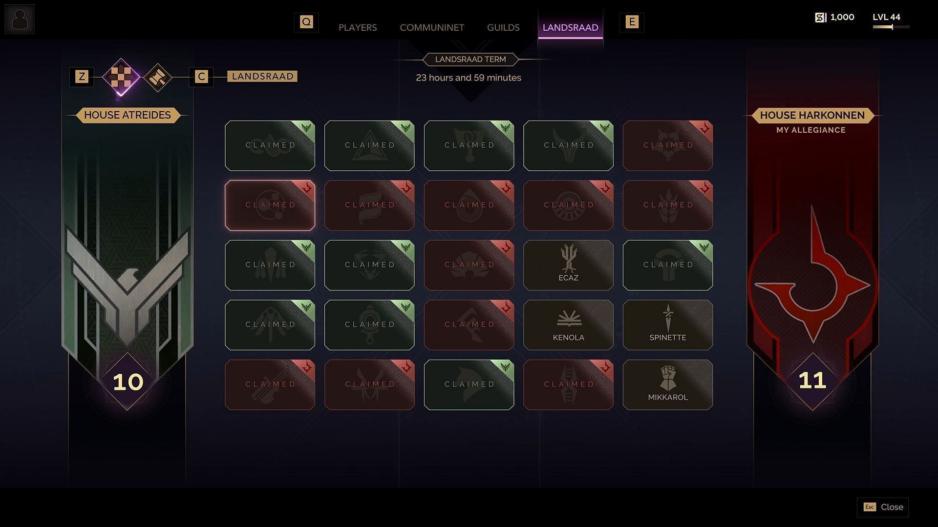 There are 25 other Houses, but none of them are playable (Image via Funcom)